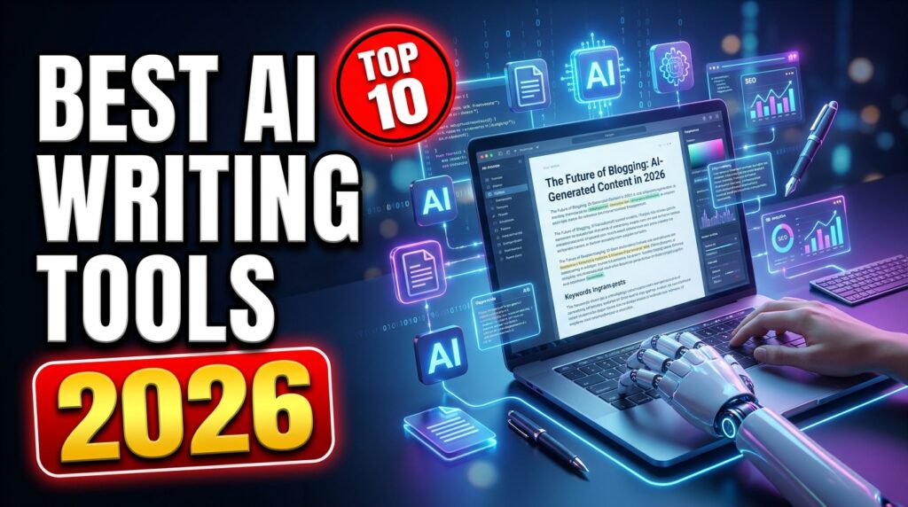 10 Best AI Writing Tools for Bloggers in 2026
