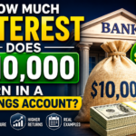 How Much Interest Does $10,000 Earn in a Savings Account?