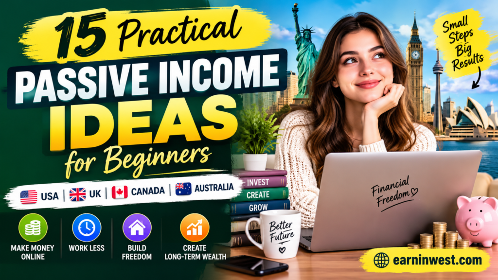 15 Practical Passive Income Ideas for Beginners | Must try